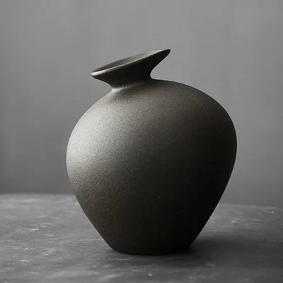 Vase en Terre Cuite Japonaise