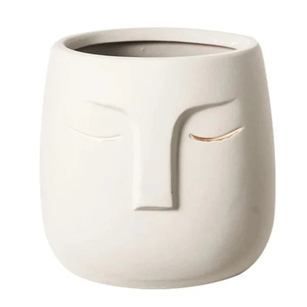 Vase Visage Humain en Céramique Rick Avatar