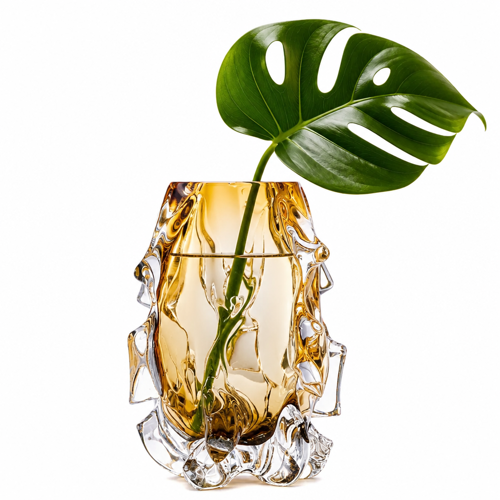 Vase en verre de cristal créatif de luxe
