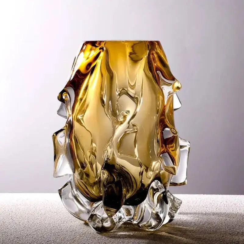 Vase en verre de cristal créatif de luxe