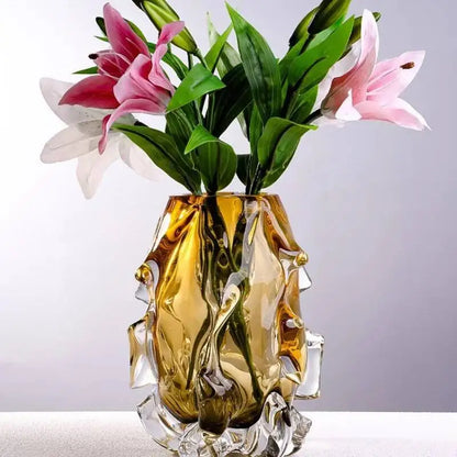 Vase en verre de cristal créatif de luxe