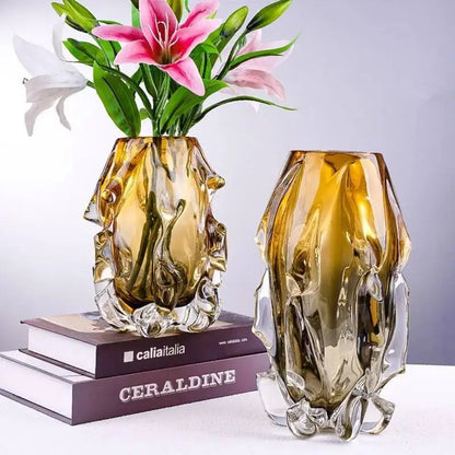 Vase en verre de cristal créatif de luxe