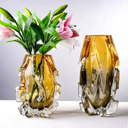 Vase en verre de cristal créatif de luxe